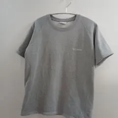 Columbia　半袖スウェット　トレーナーLグレー　刺繍ロゴ　綿100%のサムネイル
