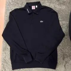 Supreme シュプリーム Lacoste ラコステ ポロシャツ 黒 S Supreme - Supreme LACOSTE S Jersey Polo ポロシャツ ラコステ