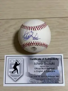 【専用です】ICHIRO!! イチロー 「カタカナ」インスク入り直筆サインボールのサムネイル