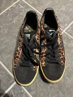 PUMA SUEDE レオパード柄 スニーカー