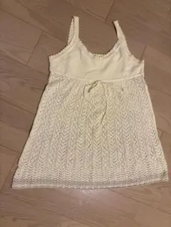【SALE】平成ギャル JAYRO white キャミソール レース イエローのサムネイル