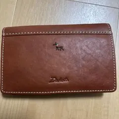 Dakota 二つ折り財布 ブラウン　カードケース