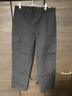 ブラック カーゴパンツ 4ポケット