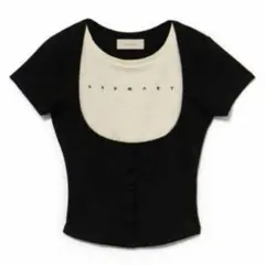 andmary Lindsay logo tops black - メルカリ