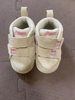 asics ベビーシューズ　ベージュ12.0cm、ピンク13.0cm　2足セット