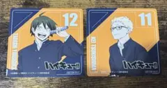 ハイキュー！！　まねきねこコラボ　コースター　山口忠　月島蛍