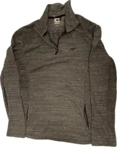 ハーフジップトレーナー ダークグレー