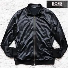 美シルエット✨ヒューゴボス トラックジャケット ジャージ スタンドカラー L