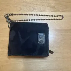 Underground Park 二つ折り財布 チェーン付き カモフラ