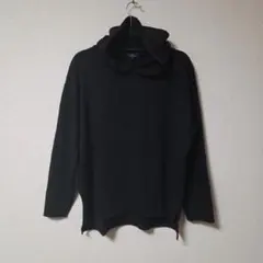 アイテムズ アーバンリサーチ　パーカー　黒　ブラック　BLACK　38サイズ　M