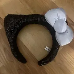 USJ キティちゃん カチューシャ 黒