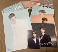 與那城奨　JO1 WANDERING トレカ　ジャケット　フライヤー