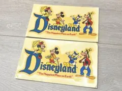 ☆未使用☆ヴィンテージレア☆Disneyland デカール ミッキーステッカー