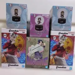 鬼滅の刃　フィギュアセット　胡蝶しのぶ　童磨　6点