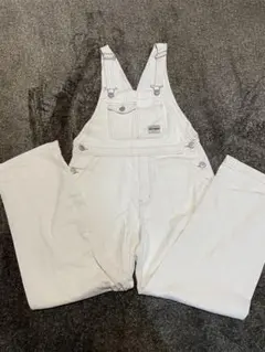 ホワイトオーバーオール Mサイズ