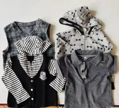 子供服　コムサデモードなど　まとめ売り80、90.100 サイズ