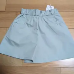 新品☆コムサイズム　ミント　キュロットスカート100cm