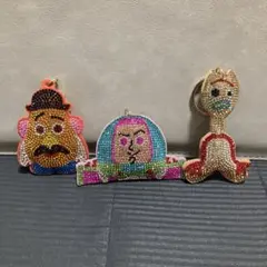 トイストーリー キャラクターキラキラキーホルダーセット
