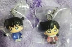 ガチャガチャ名探偵コナンめじるしアクセサリー工藤新一毛利蘭