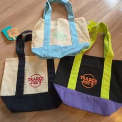 新品 Trader Joe's トートバッグ ブラック