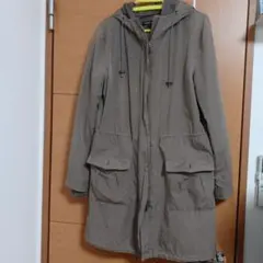 INDIVI フード付き スプリングコート