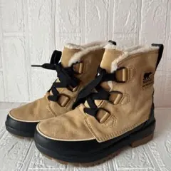 未使用【ソレル】ティボリIV23.5㎝防水　厚底　雨雪対応　スノーブーツ