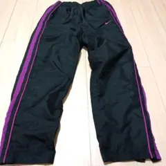 Nike ブラック/パープル ジャージパンツM609番