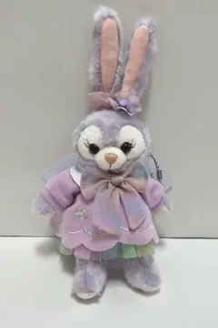 ディズニーステラルー ぬいぐるみバッジ ハートフェルトレターオブフレンドシップ