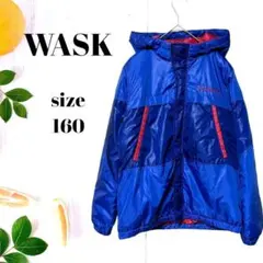 ワスク　中綿 ナイロンジャケット ジャンパー アウター フルジップ 160