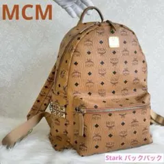 MCMスタークサイドスタッズバックパック リュック コニャック 大きめヴィセトスのサムネイル