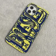 DIESEL iPhone 12ProMaxケースBRAVE GRAFFITI風