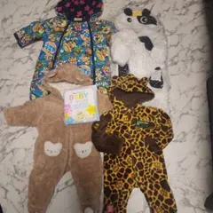 ベビー服 4点セット ロンパースまとめ売り