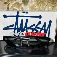 ［極希少］90s old stussy サングラス　ブラック　黒　ブルー　青 ⭐︎入手困難 90年代 オールドステューシー サングラス ソフィ