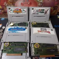 スクウェア名作4本セット　スーパーファミコン