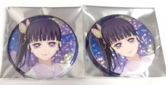 鬼滅の刃　ジャンフェス　栗花落カナヲ　缶バッジ　2個セット