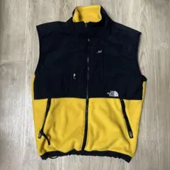 THE NORTH FACE デナリ フリースベスト イエロー ブラック S