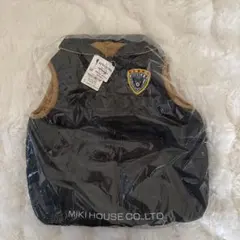 【新品タグ付】ダブルビー　リバーシブルベスト　110 ミキハウス　ダブルB