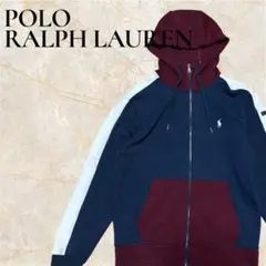 美品✨️POLO RALPH LAUREN ポロ フルジップパーカー Mサイズ相当