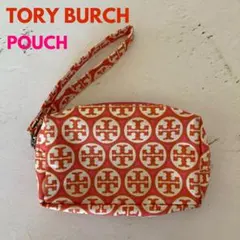 トリーバーチ　ポーチ　オレンジ×ピンク　付録