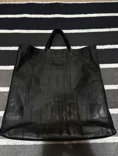 【最終値下げ】ダニエル&ボブ　クロコダイル風レザートートバッグ