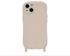 iFace ベージュ ストラップホール付き iPhone12,12pro ケース