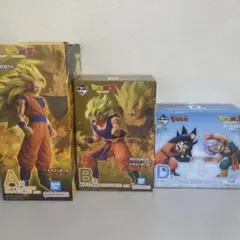 一番くじ ドラゴンボール 超サイヤ人3 超サイヤ人孫悟空 孫悟天＆トランクス