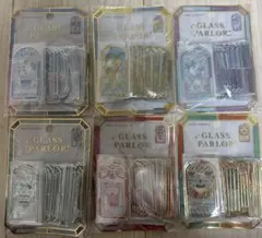 全6種セット グラスパーラーステッカー 新作 クーリア ステンドグラス