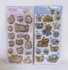 【正規品】キラッとぷくぷくエアーシール・リラックマ 2枚