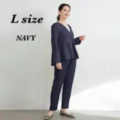 スーツ　入学式　フォーマル　セット　入園式　ペプラムスーツ　シンプル　ネイビー