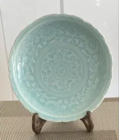 Minh Long / 青磁 蓮 大皿1枚 中皿5枚セット 食器 - メルカリ