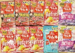 E【匿名配送・即日発送】 森永 お菓子 大粒ラムネアソート 10袋セット