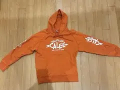 CALEE パーカー オレンジ M