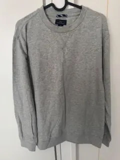 Brooks brothers グレー クルーネック トレーナー