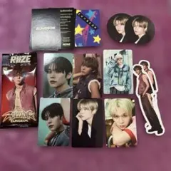 RIIZE RIIZING フォトパック トレカ セット　ウンソク